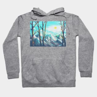 Mountain Painting Hoodie